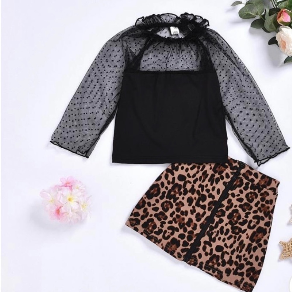 Leopard Girl Skit Set